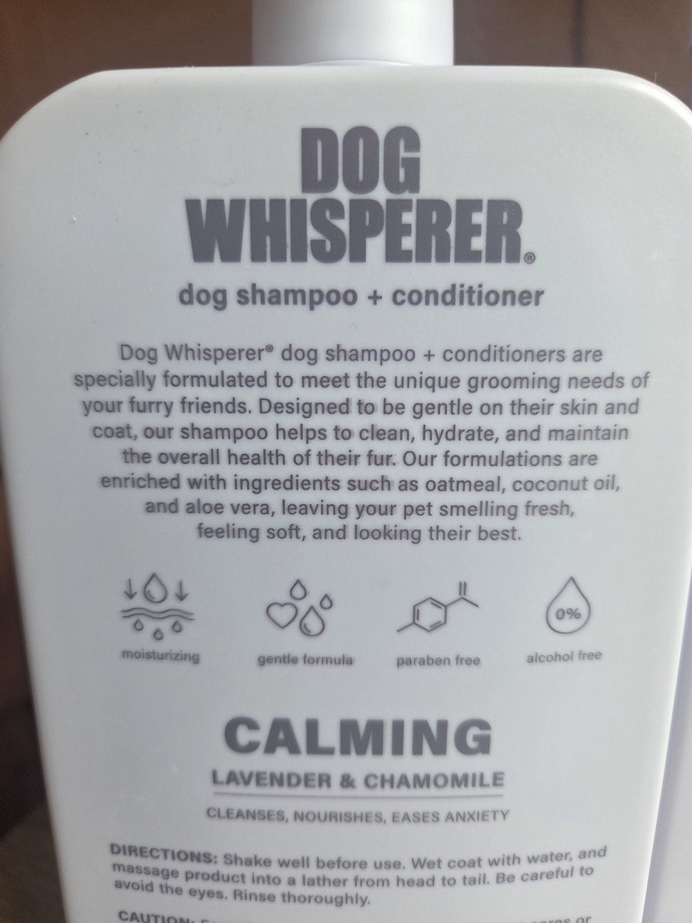 2 Pack Dog Whisperer Calming Lavender & Chamomile Dog Shampoo + Conditioner New - Picture 7 of 8